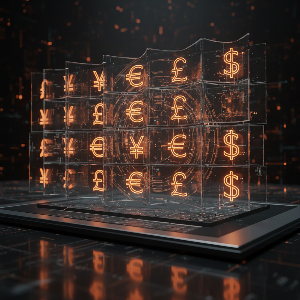 Digital trading terminal showcasing Bybit 24/7 forex perpetuals across major currency pairs.