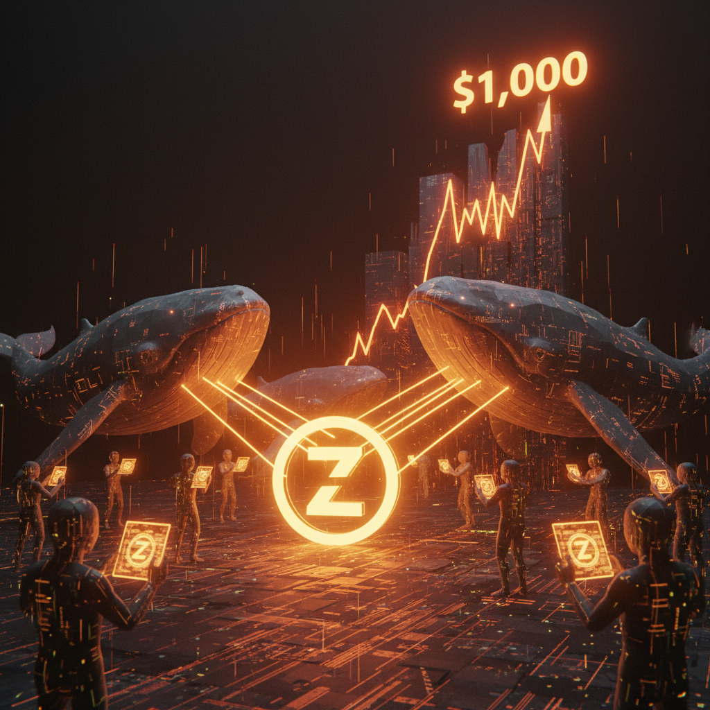 Bitcoin Whales Were Urging Friends to Buy Zcash Before Its Rally to $1,000
