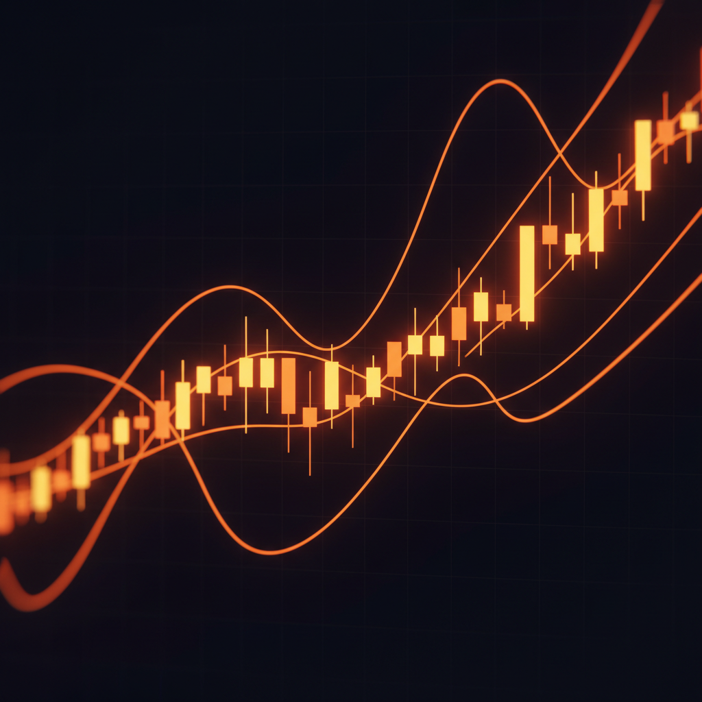Financial chart showing the Bitcoin price rebound bouncing off key horizontal support levels.