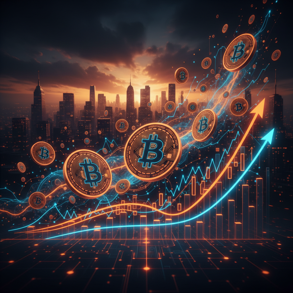 A protective glowing shield defending an asset representing the CLARITY Act Bitcoin outlook.