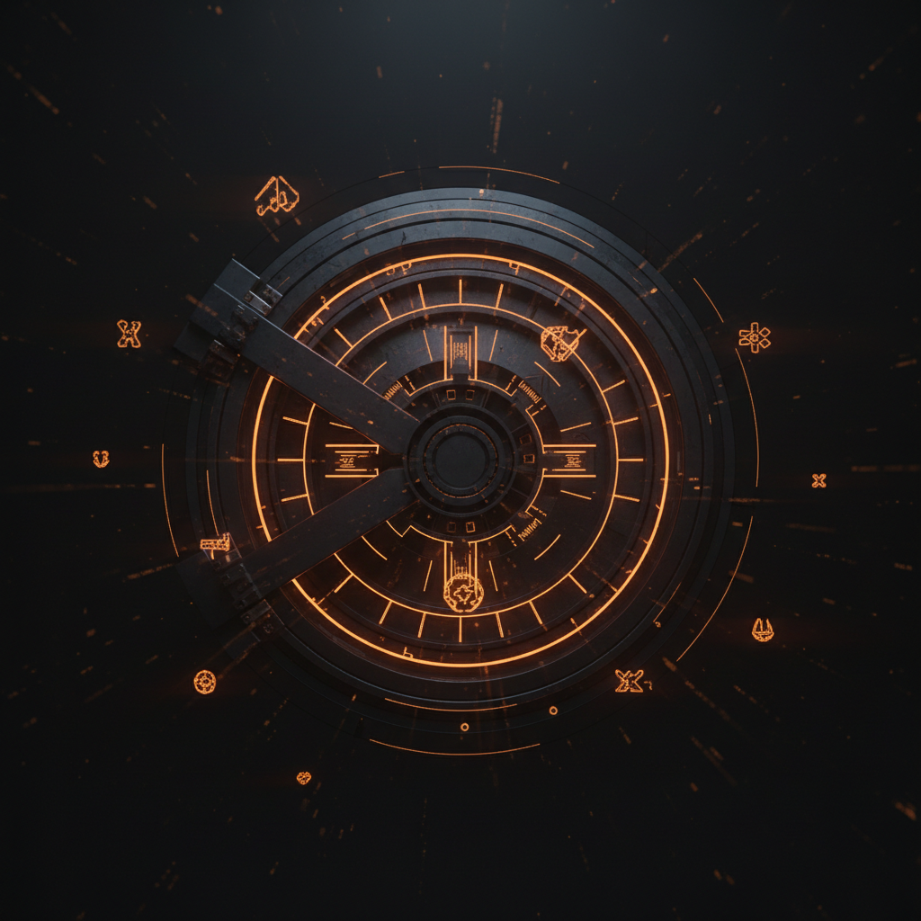 Cryptographic digital vault representing the outcome of the Zcash governance vote.