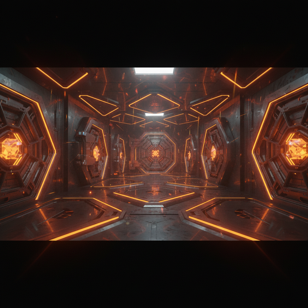 Futuristic digital treasury vault storing large crypto treasury holdings with neon accents.