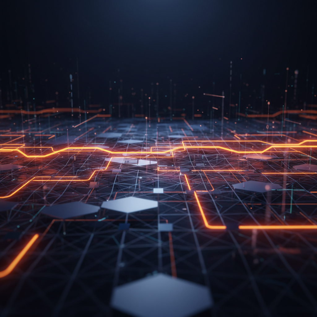 Neon digital terminal processing USDT on TRON transactions against a dark background.