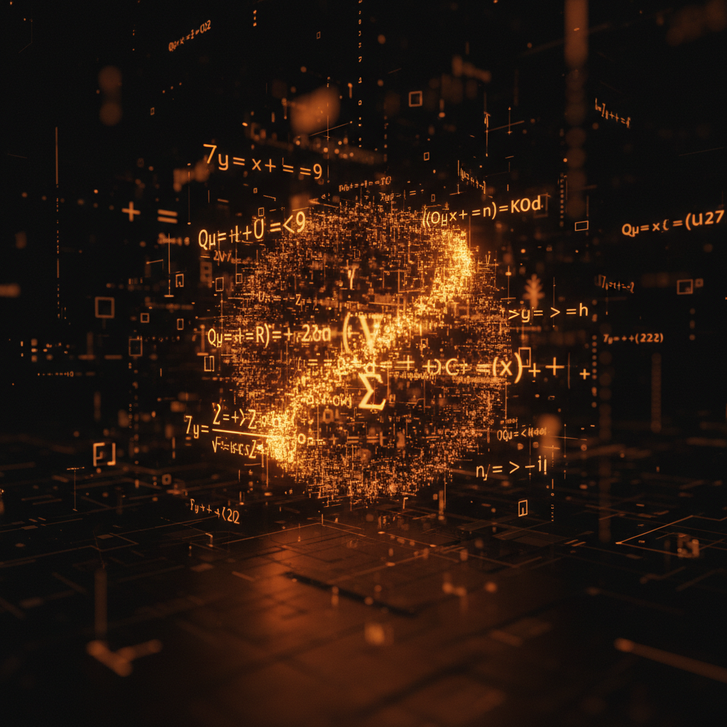Abstract visualization of cryptographic proofs defending quantum safe Bitcoin against computational threats.