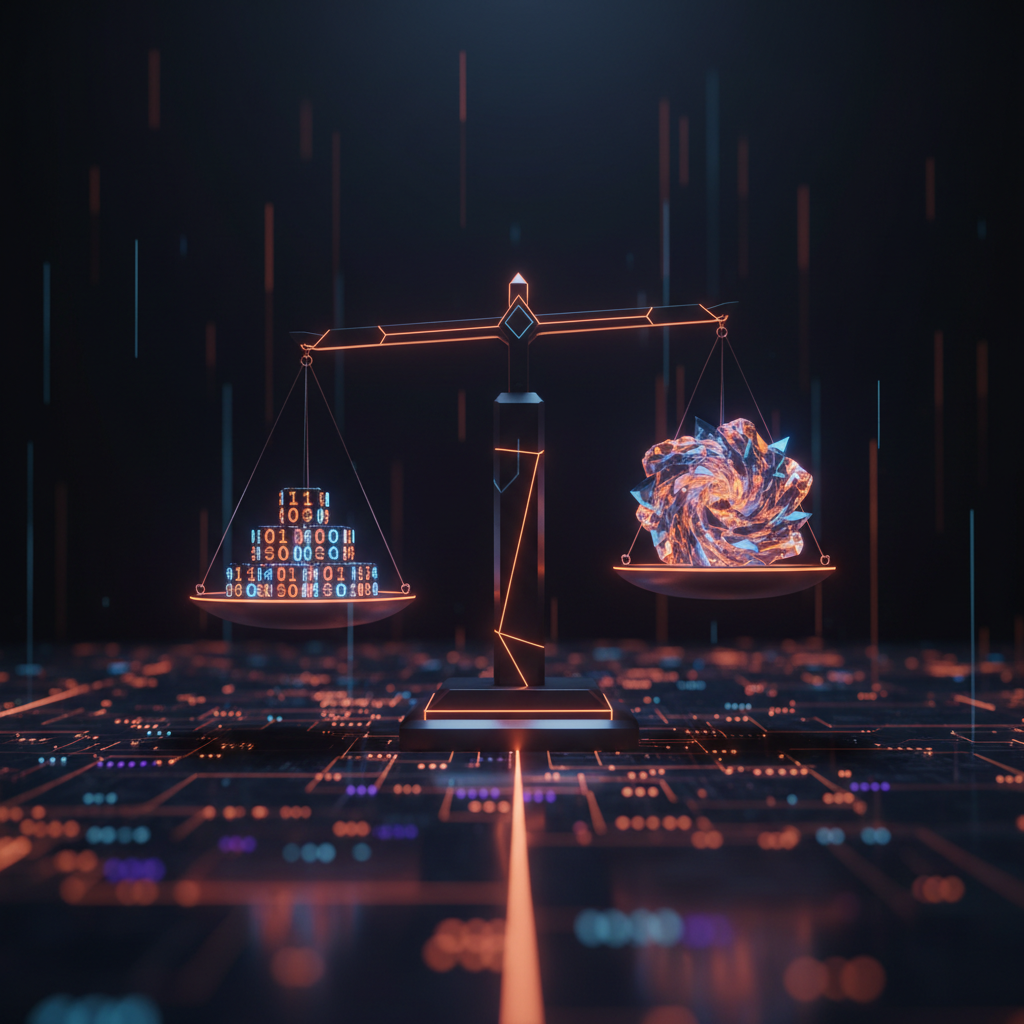 Digital scale balancing outcome contracts during the Polymarket gambling lawsuit proceedings