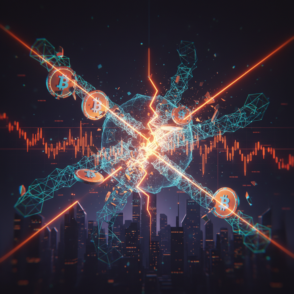 Secure cryptocurrency vault shielding digital reserves during a Bitget security breach scenario