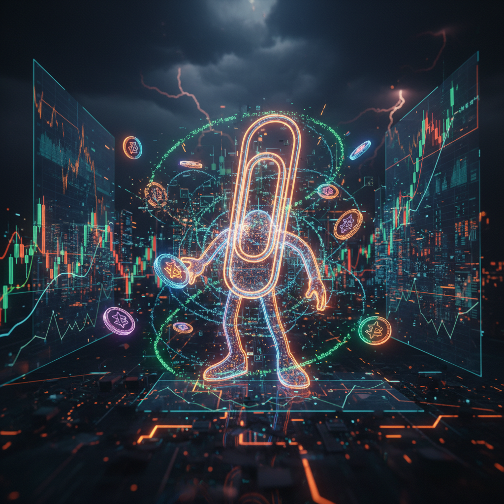 Futuristic workstation interface compromised during the Microsoft X account breach with orange neon lights