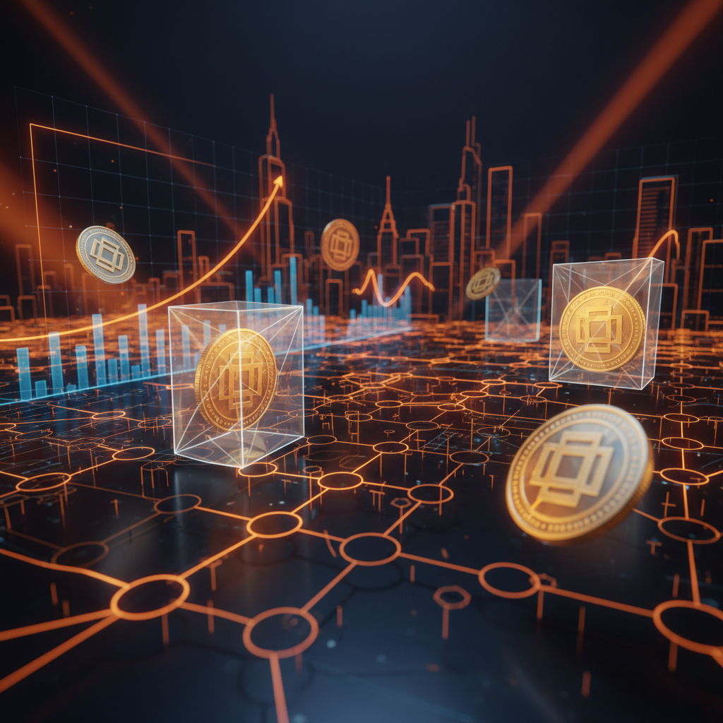 Secure digital depository vault illustrating institutional crypto asset custody rules with glowing orange accents