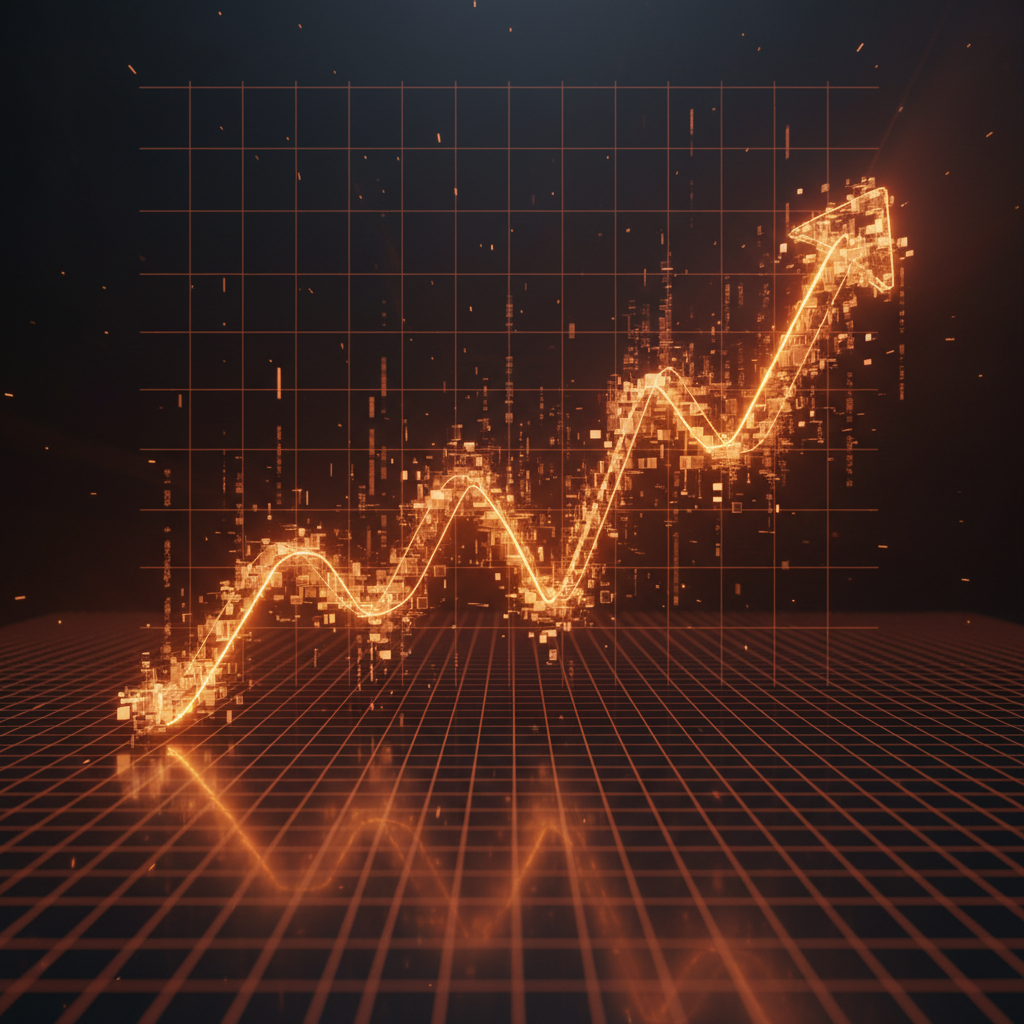 Analytical candlestick chart visualizing the Bitcoin quarterly recovery alongside historical price cycles