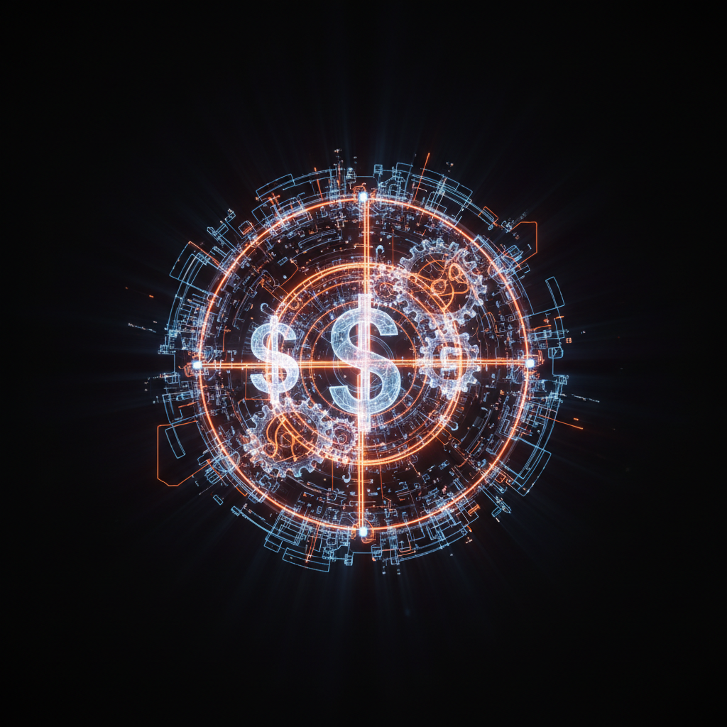 Futuristic abstract liquidity pools illustrating DeFi yield retention mechanisms on a dark background.