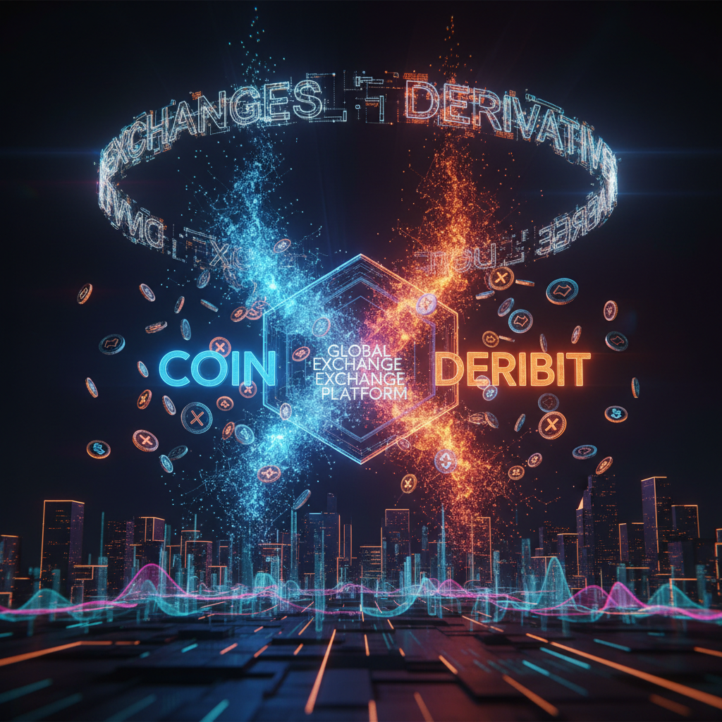 A professional cryptocurrency trading workstation displaying charts for the Coinbase Pro return announcement.