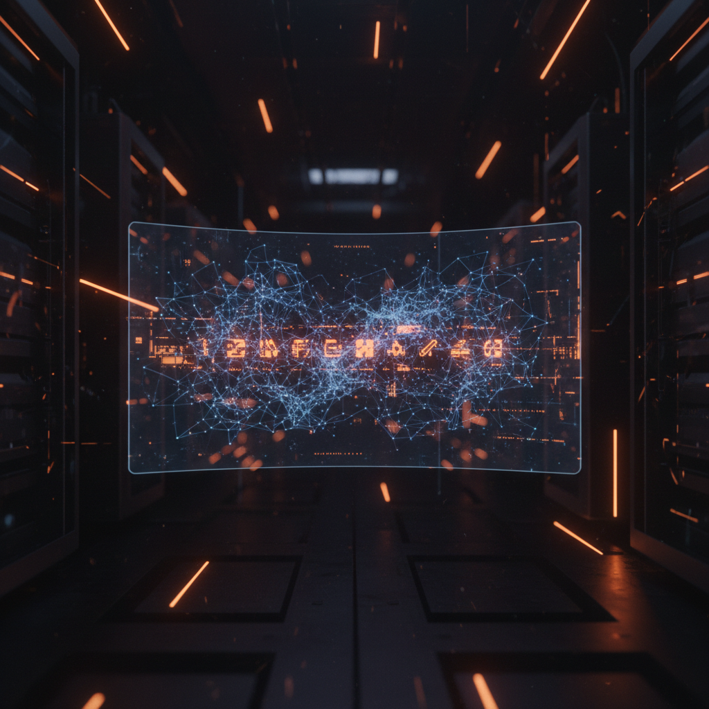 Holographic warning signal depicting the Claude AI false tip incident sent to emergency dispatch.