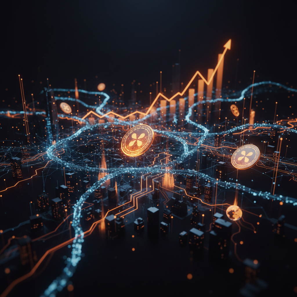 Institutional analytics interface demonstrating the Ripple Prime RWA perpetuals liquidity engine.