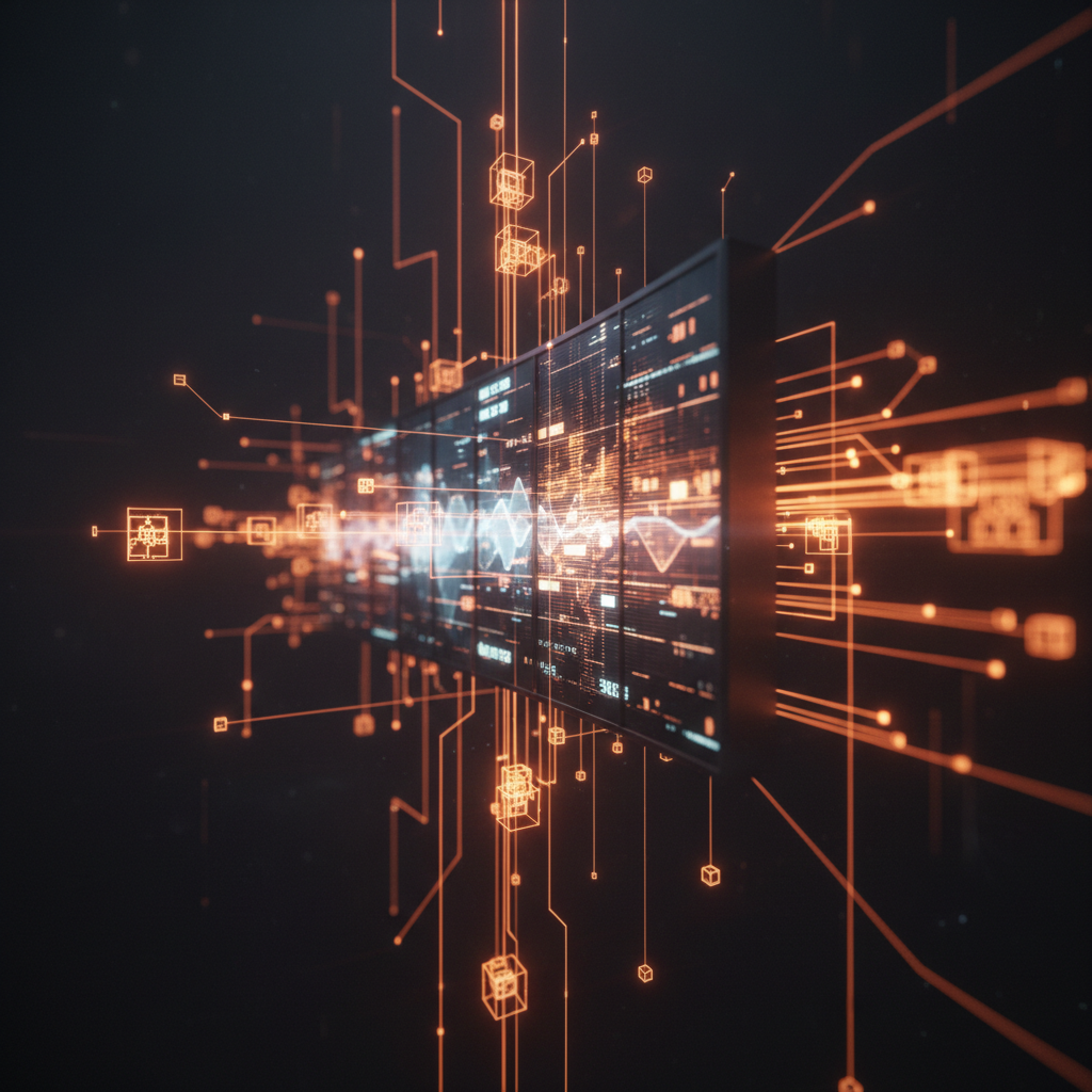 Futuristic financial exchange visual illustrating Binance bStocks tokenized assets reaching major milestones.