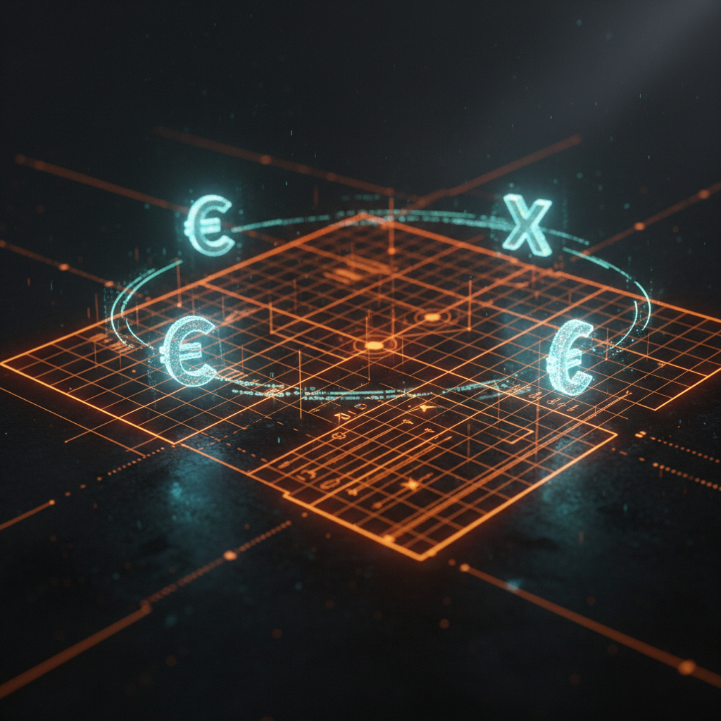 Digital transaction ledger illustrating France crypto taxation policies on a dark orange accented canvas