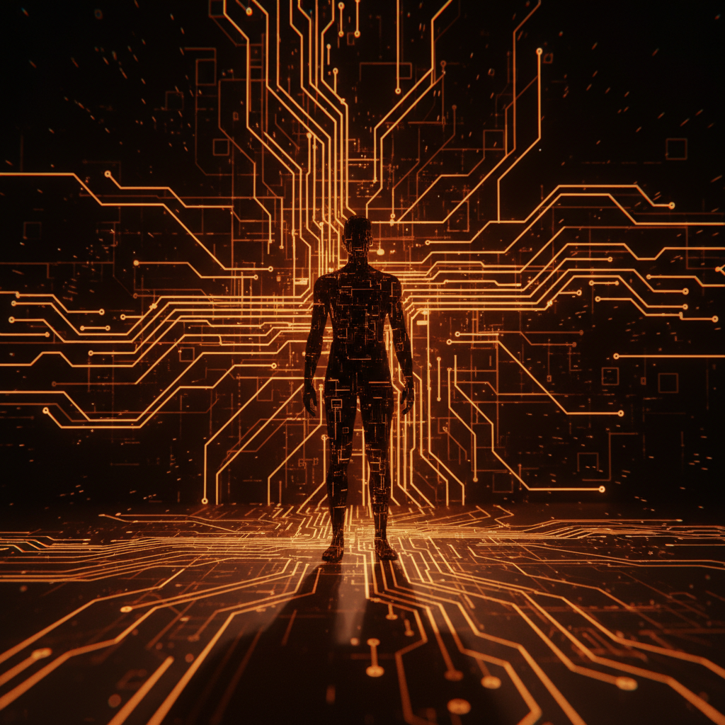 Futuristic cryptographic encryption interface illustrating Vitalik Buterin AI privacy mechanisms.