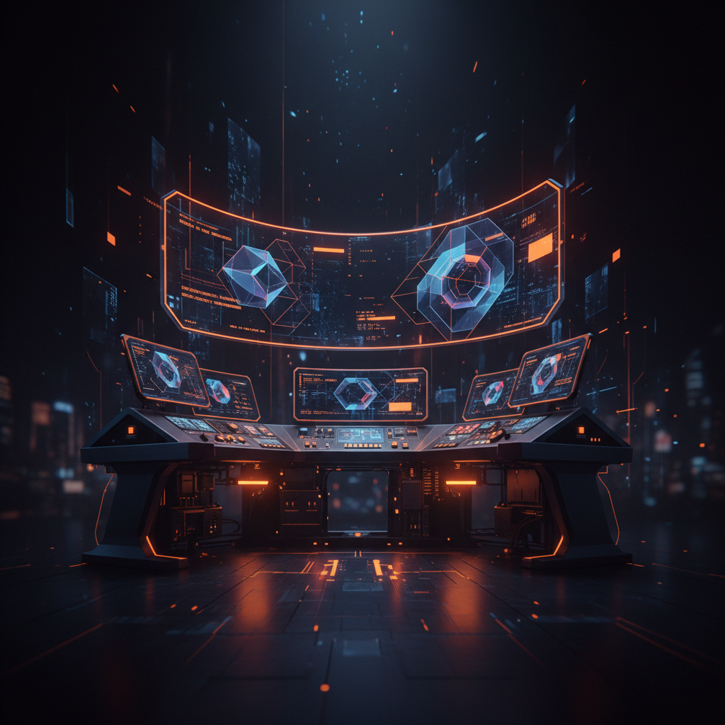 Futuristic gaming console setup preparing for the major GTA 6 launch event.
