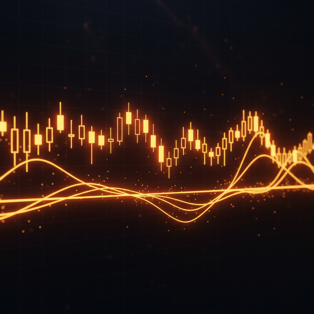 Technical trading chart tracking key support zones during an XRP price analysis.