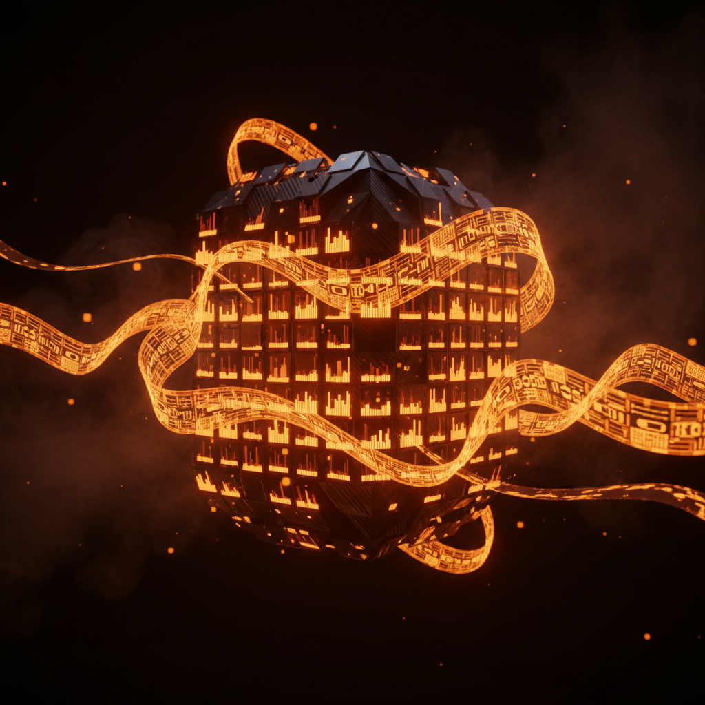 Validators voting on the XRP Ledger lending amendment displayed across glowing orange network panels.