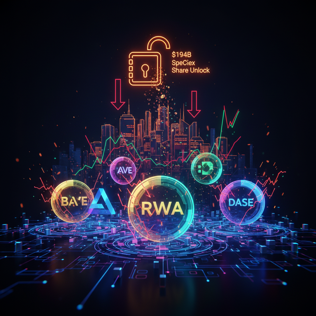 Futuristic financial network nodes illustrating Aave tokenized stocks collateral risk analysis
