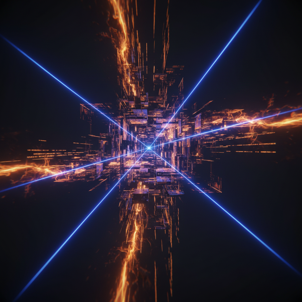 Cryptographic visualization showing post-quantum crypto wallets designed to protect digital assets.