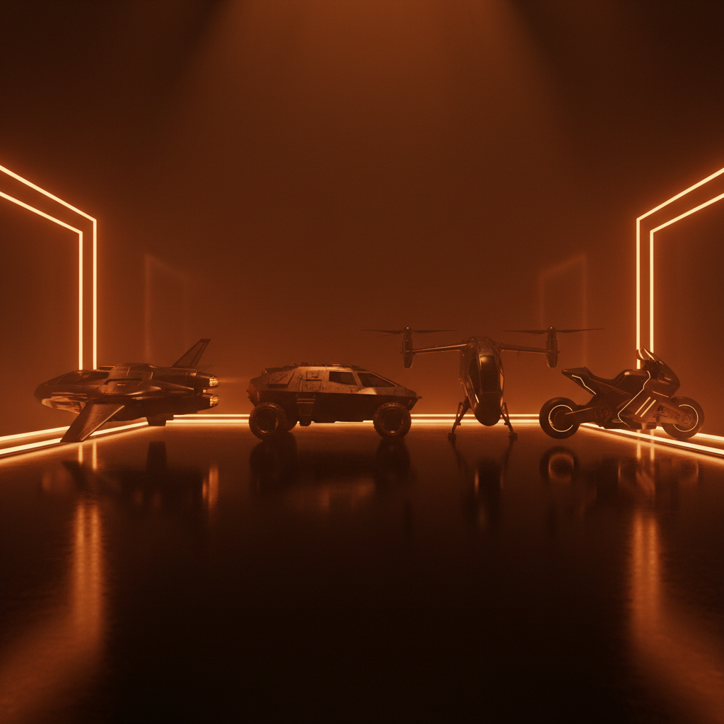 Industrial concept art representing hurdles in a potential Tesla and SpaceX merger.